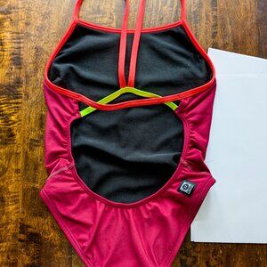 Jolyn Perry Cranberry Contrast Size 28 Excellent Condition